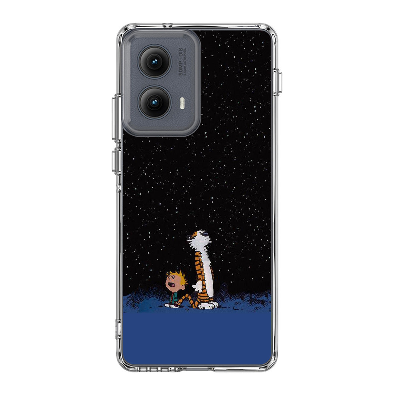 Calvin and Hobbes Space Motorola Edge 2024 Case