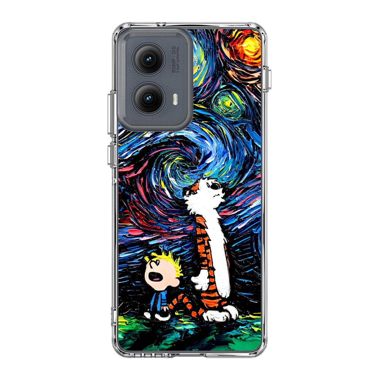 Calvin Art At Starry Night Motorola Edge 2024 Case