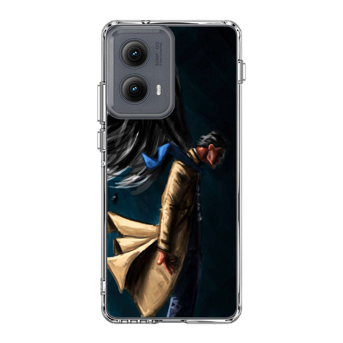Castiel Supernatural Art Motorola Edge 2024 Case