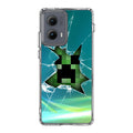 Creeper Glass Broken Green Motorola Edge 2024 Case