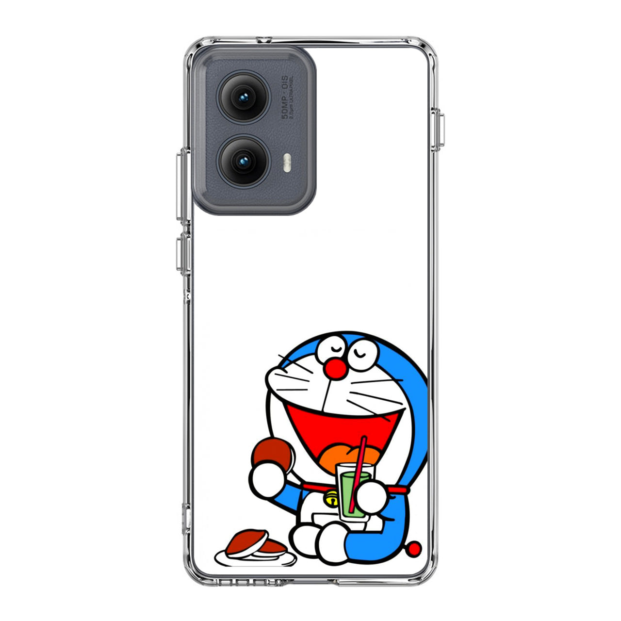 Doraemon Minimalism Motorola Edge 2024 Case
