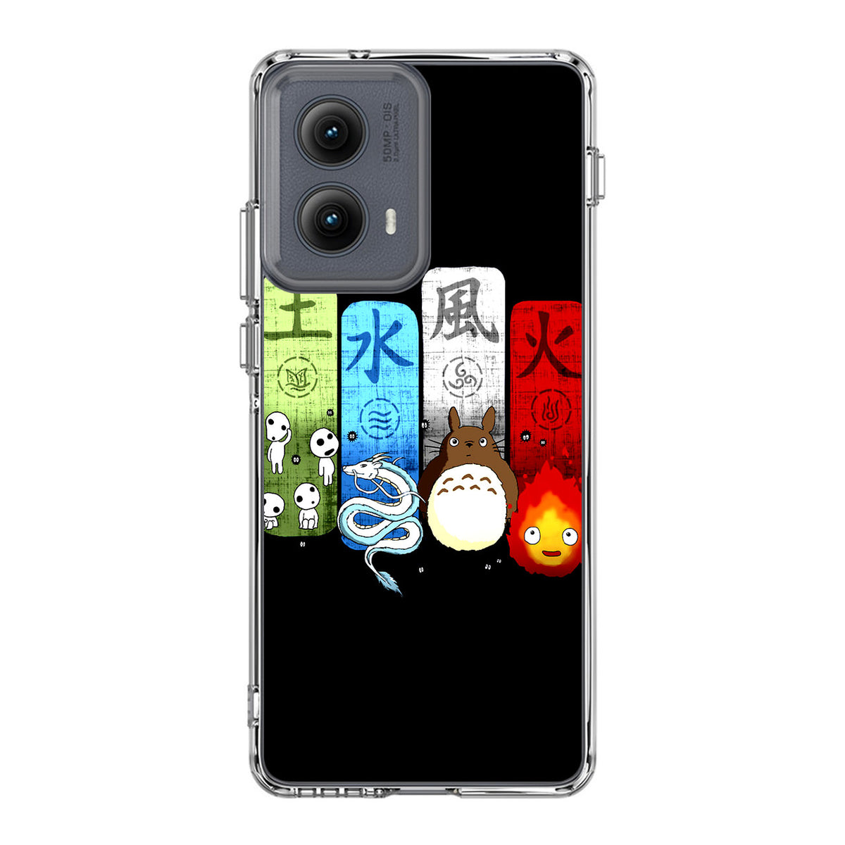 Ghibli Elemental Charms Motorola Edge 2024 Case