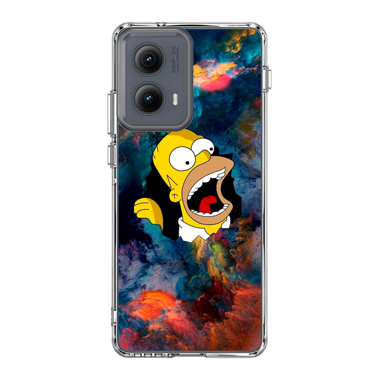 Homer Behind The Black Hole Motorola Edge 2024 Case