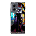 Maleficent Sleeping Beauty Glass Art Motorola Edge 2024 Case