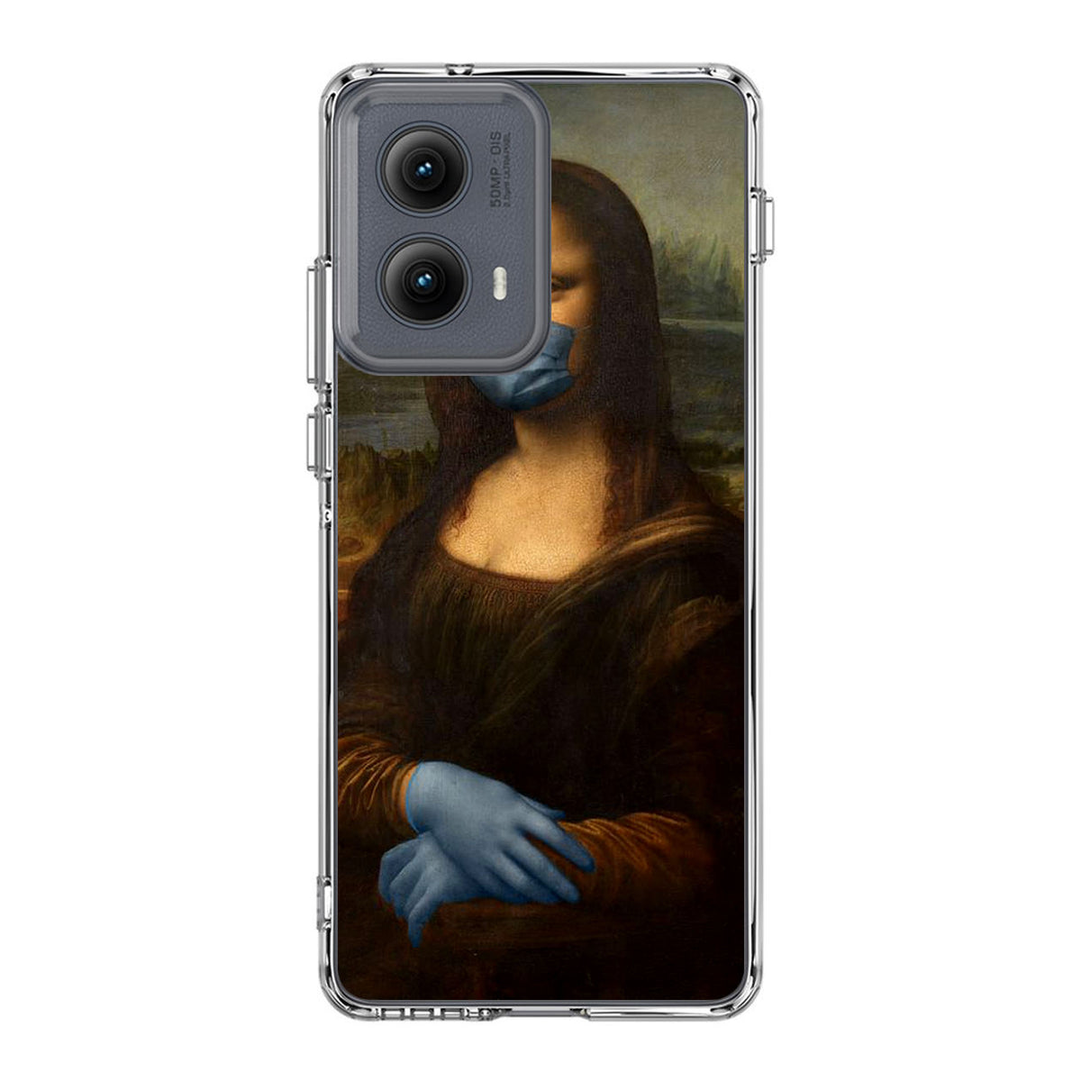 Monalisa As Surgeon Motorola Edge 2024 Case