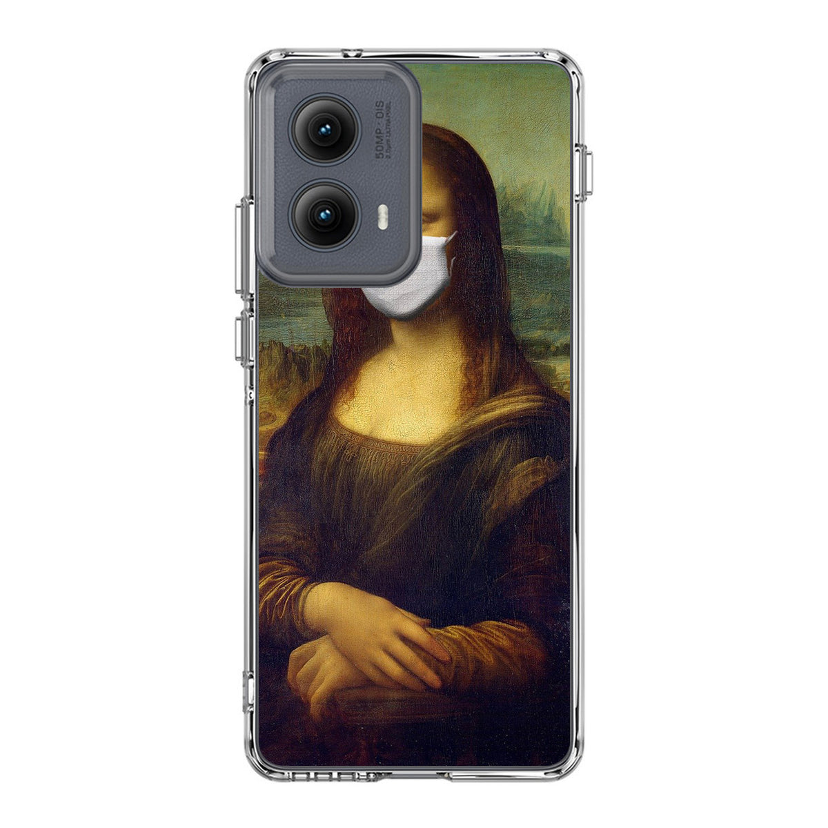 Monalisa In Pandemic Motorola Edge 2024 Case