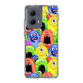 Monster Watercolor Art Motorola Edge 2024 Case