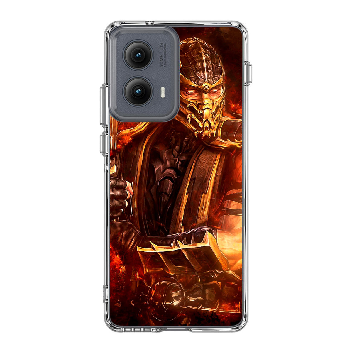 Mortal Kombat Scorpion Motorola Edge 2024 Case