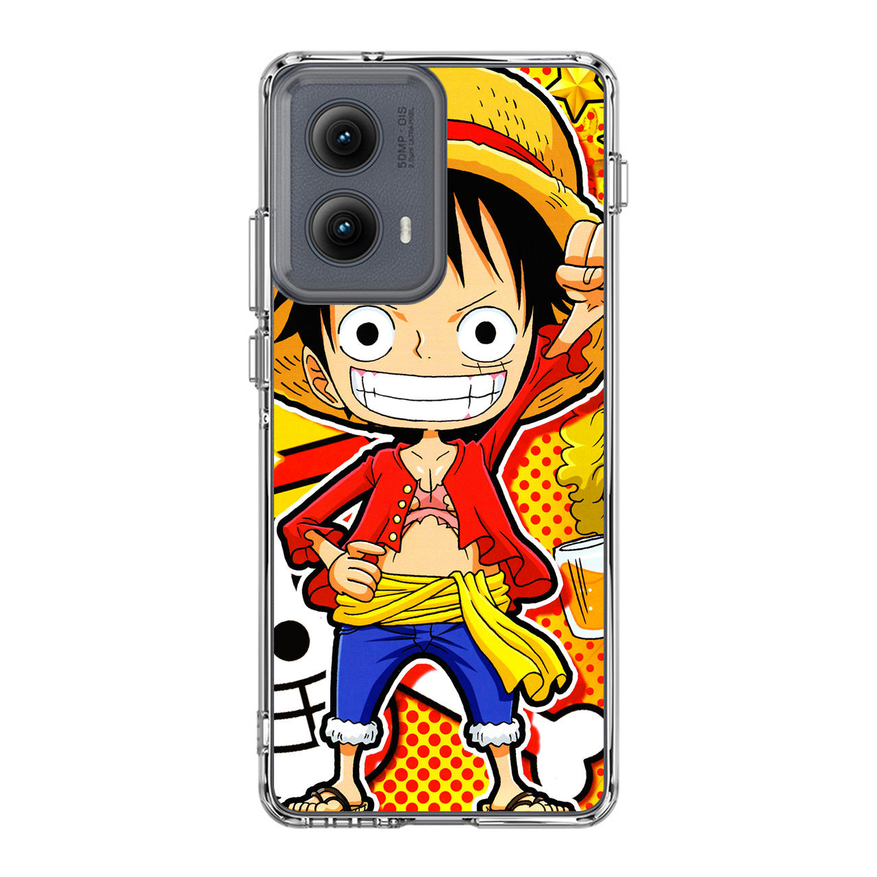 One Piece Cute Luffy Motorola Edge 2024 Case