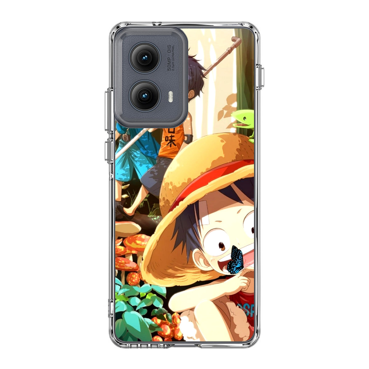 One Piece Little Sabo Ace Luffy Cute Motorola Edge 2024 Case
