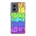 Pastel Kawaii Melting Rainbow Motorola Edge 2024 Case