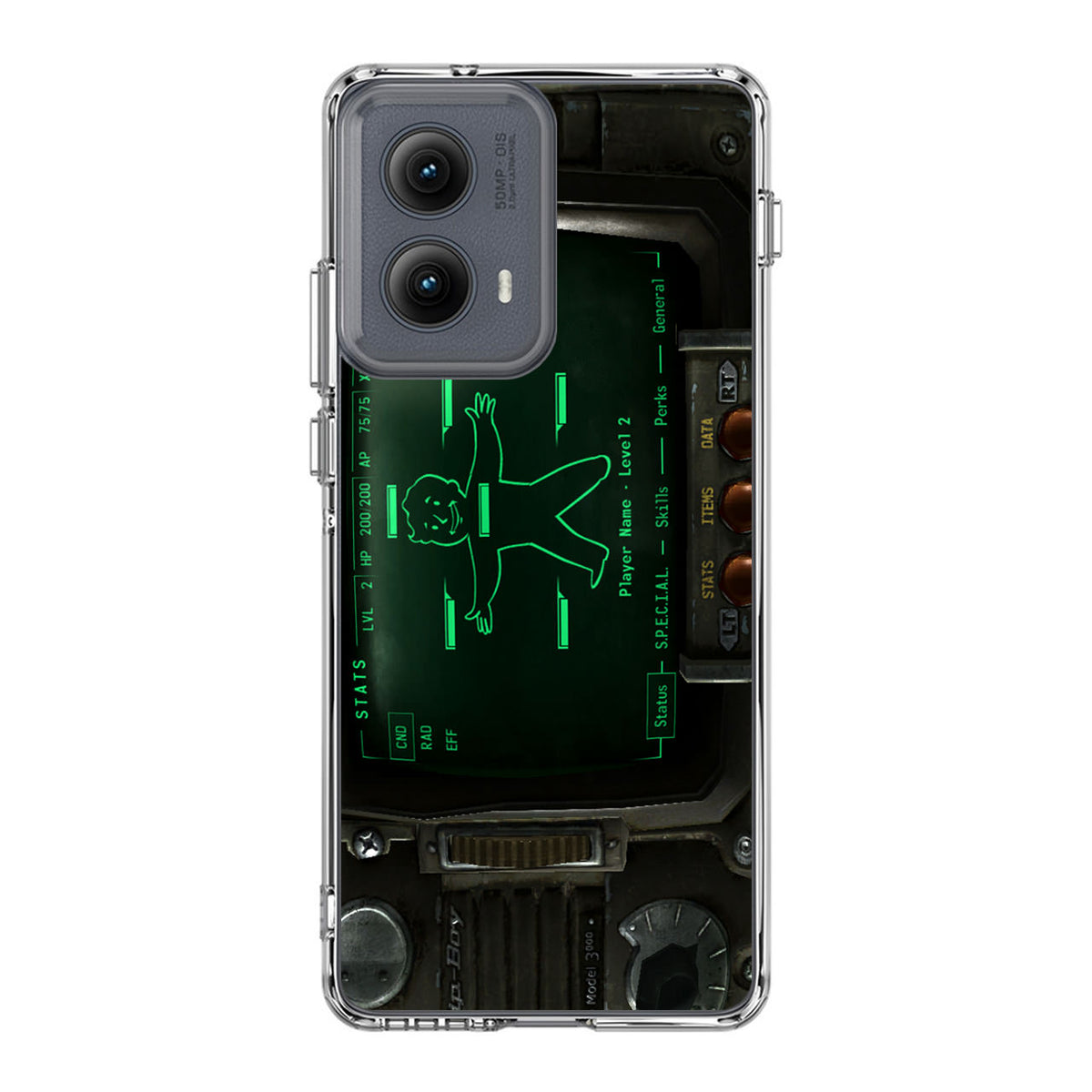Pip-boy 3000 Motorola Edge 2024 Case