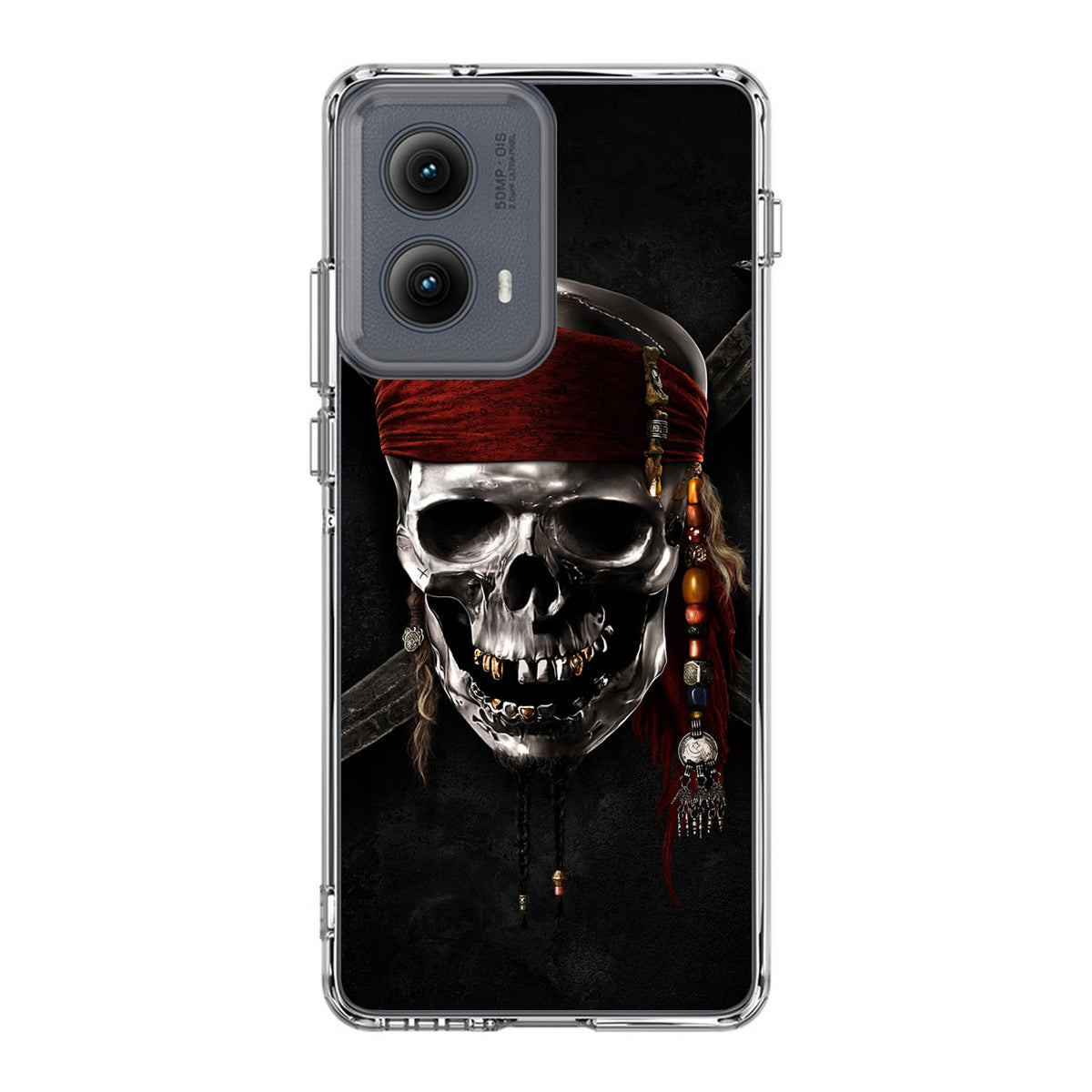 Pirates Of Carribean Skull Motorola Edge 2024 Case