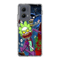 Rick And Morty Bat And Joker Clown Motorola Edge 2024 Case