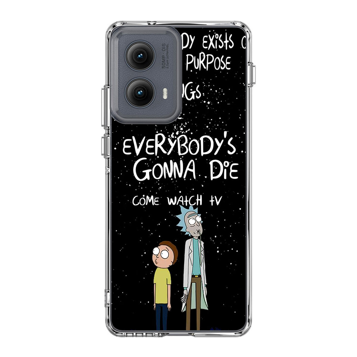 Rick And Morty Quotes Motorola Edge 2024 Case