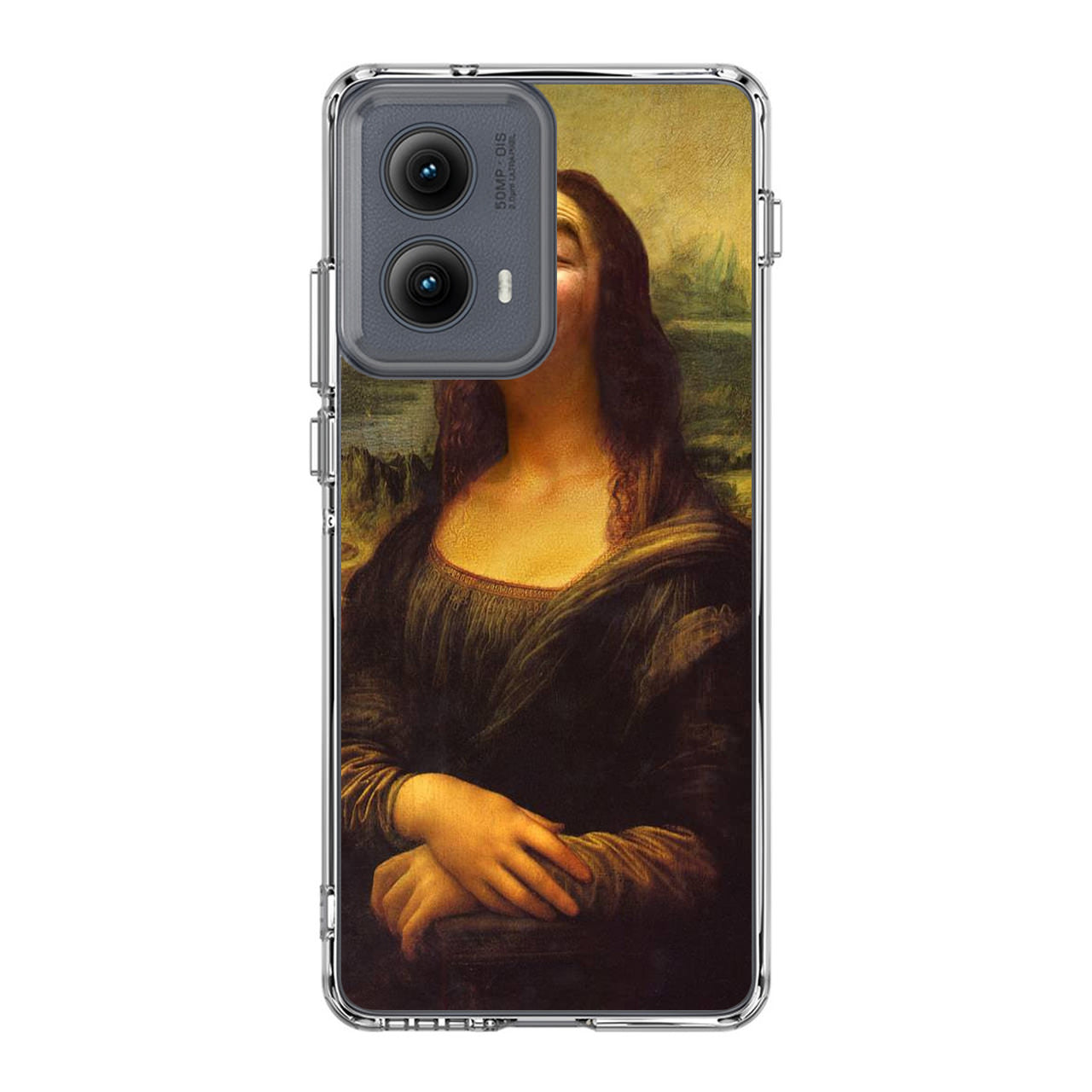 Rowan Atkinson Monalisa Funny Motorola Edge 2024 Case