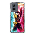 Spirit Bomb Split Goku Dragon Ball Motorola Edge 2024 Case
