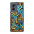 Steampunk Book Cover Motorola Edge 2024 Case