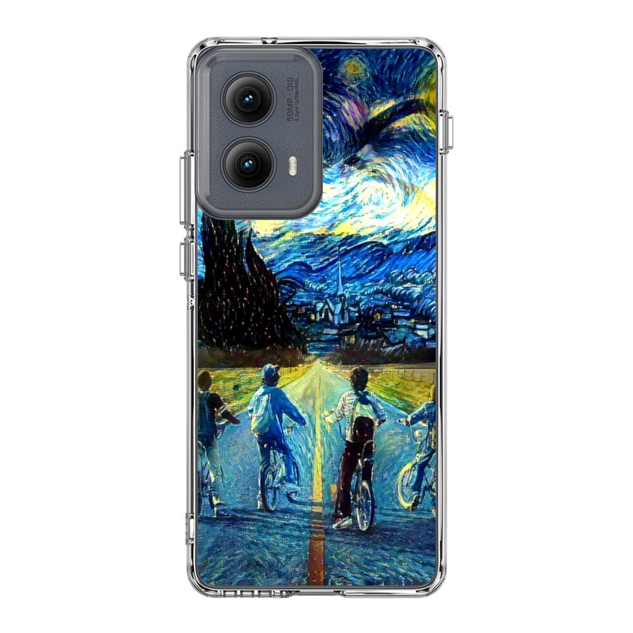 Stranger At Starry Night Motorola Edge 2024 Case