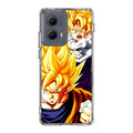 Super Saiyan Goku And Gohan Motorola Edge 2024 Case