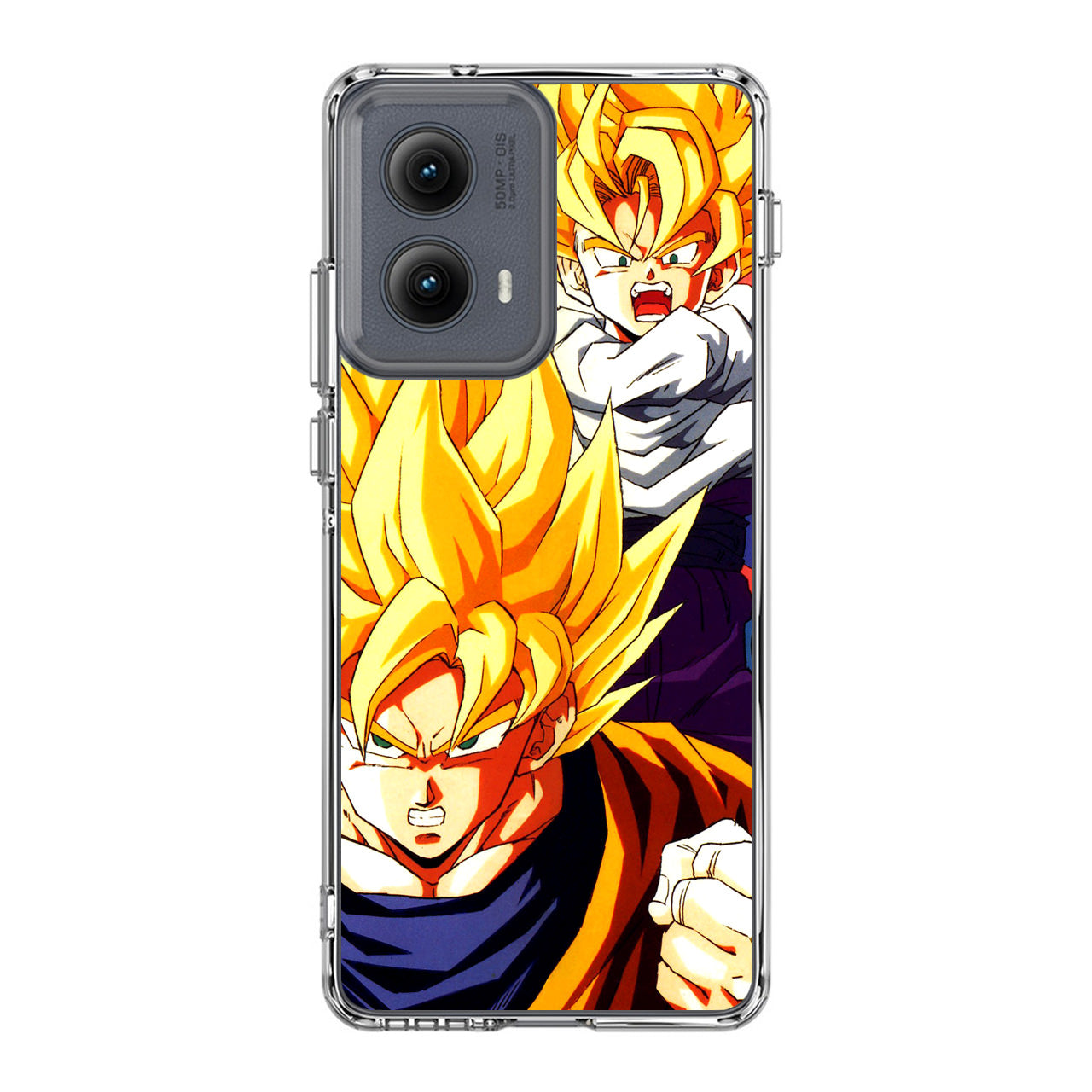 Super Saiyan Goku And Gohan Motorola Edge 2024 Case