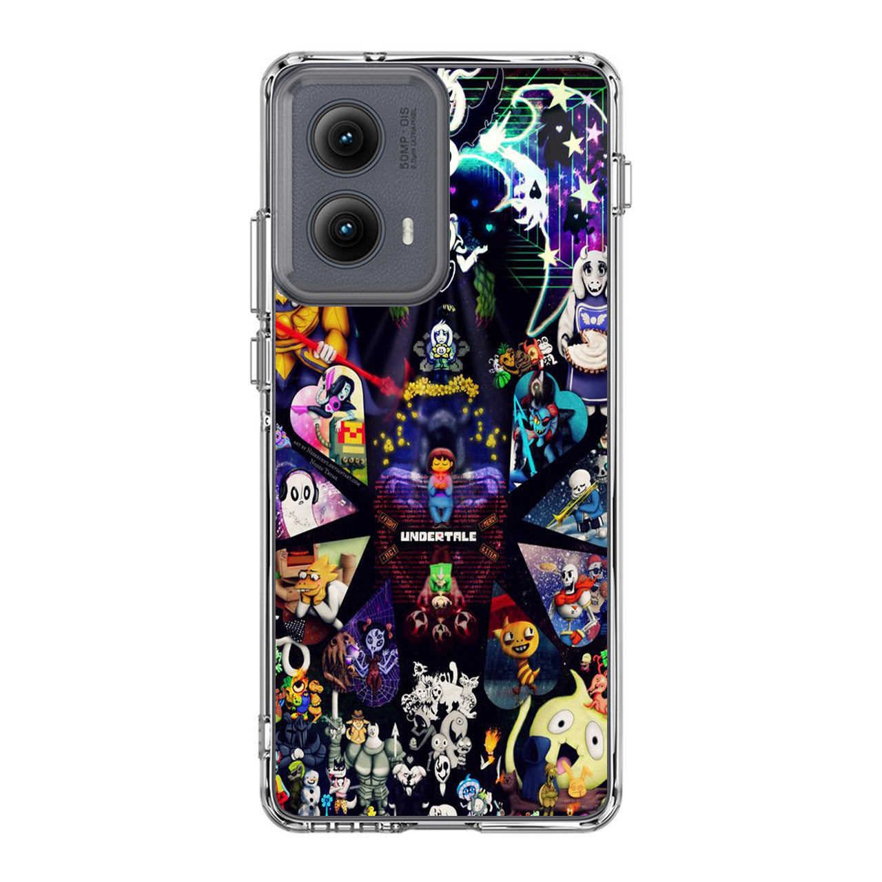 Undertale All Characters Motorola Edge 2024 Case