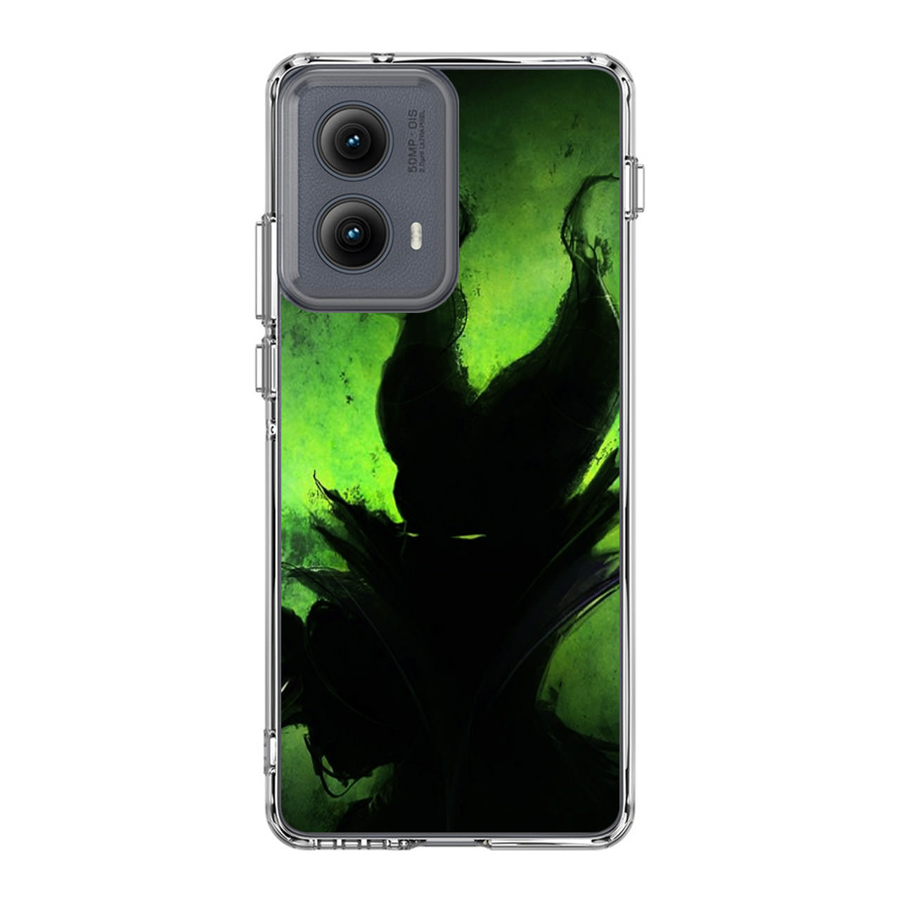 Villains Maleficent Silhouette Motorola Edge 2024 Case