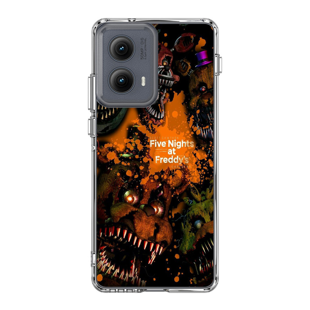 Five Nights at Freddy's Scary Motorola Edge 2024 Case