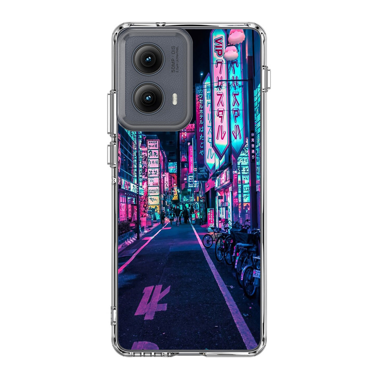 Tokyo Street Wonderful Neon Motorola Edge 2024 Case