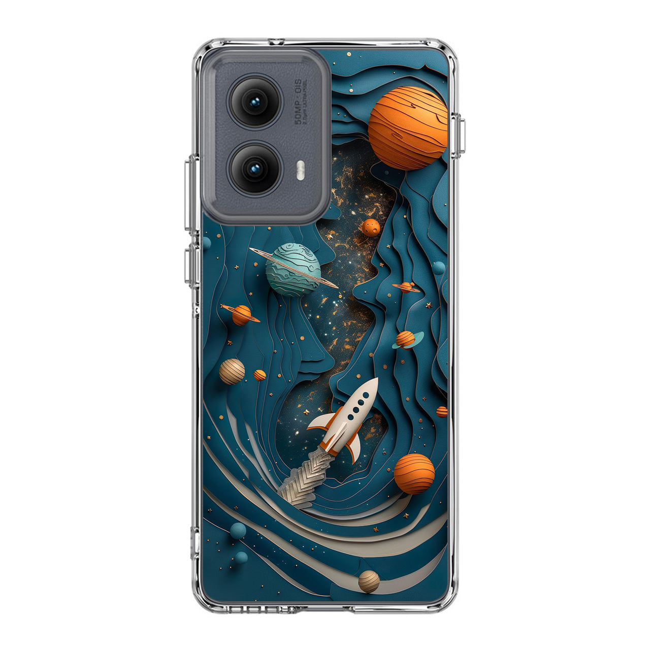 Cardboard Cosmos Motorola Edge 2024 Case