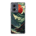 Crimson Moon Over Silent Peaks Motorola Edge 2024 Case