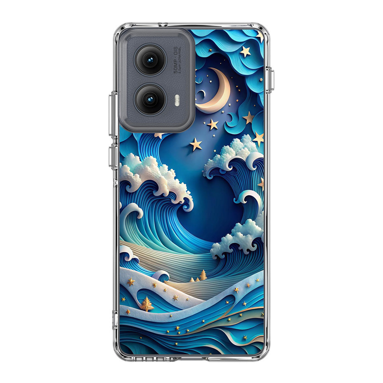 Dreamtide Where Stars Kiss the Sea Motorola Edge 2024 Case