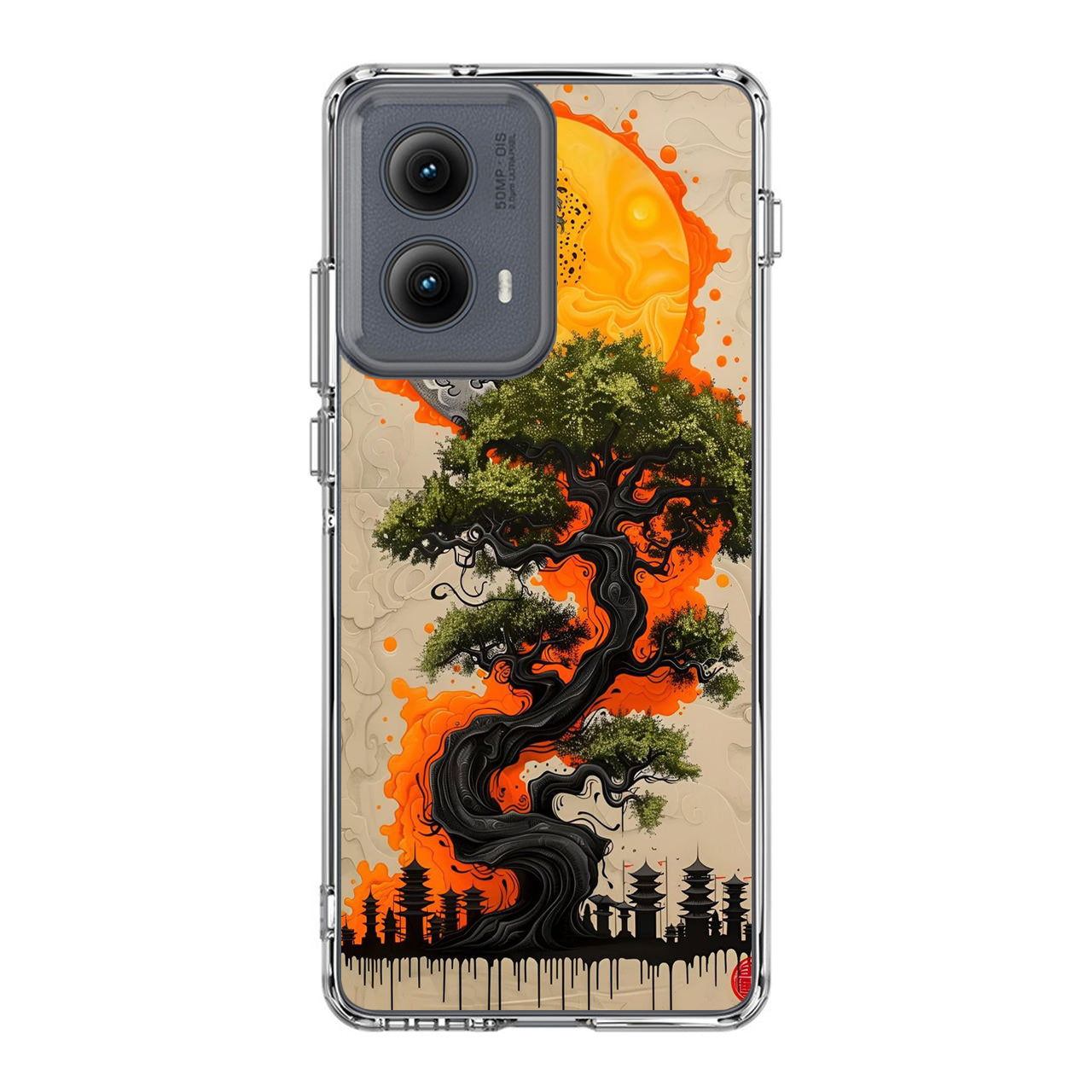Eclipse of the Eternal Bonsai Motorola Edge 2024 Case