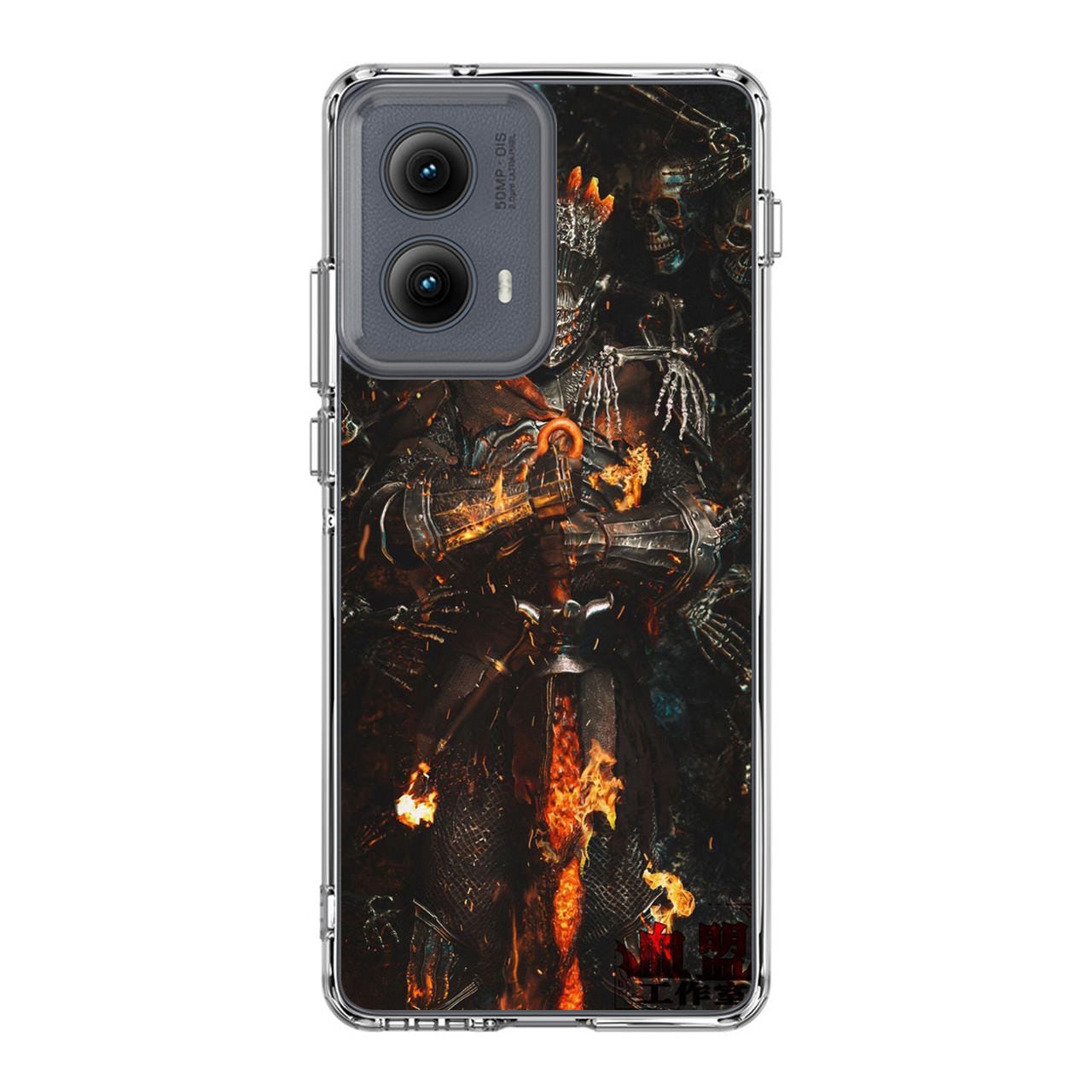 Ember King Warden Cursed Flame Motorola Edge 2024 Case