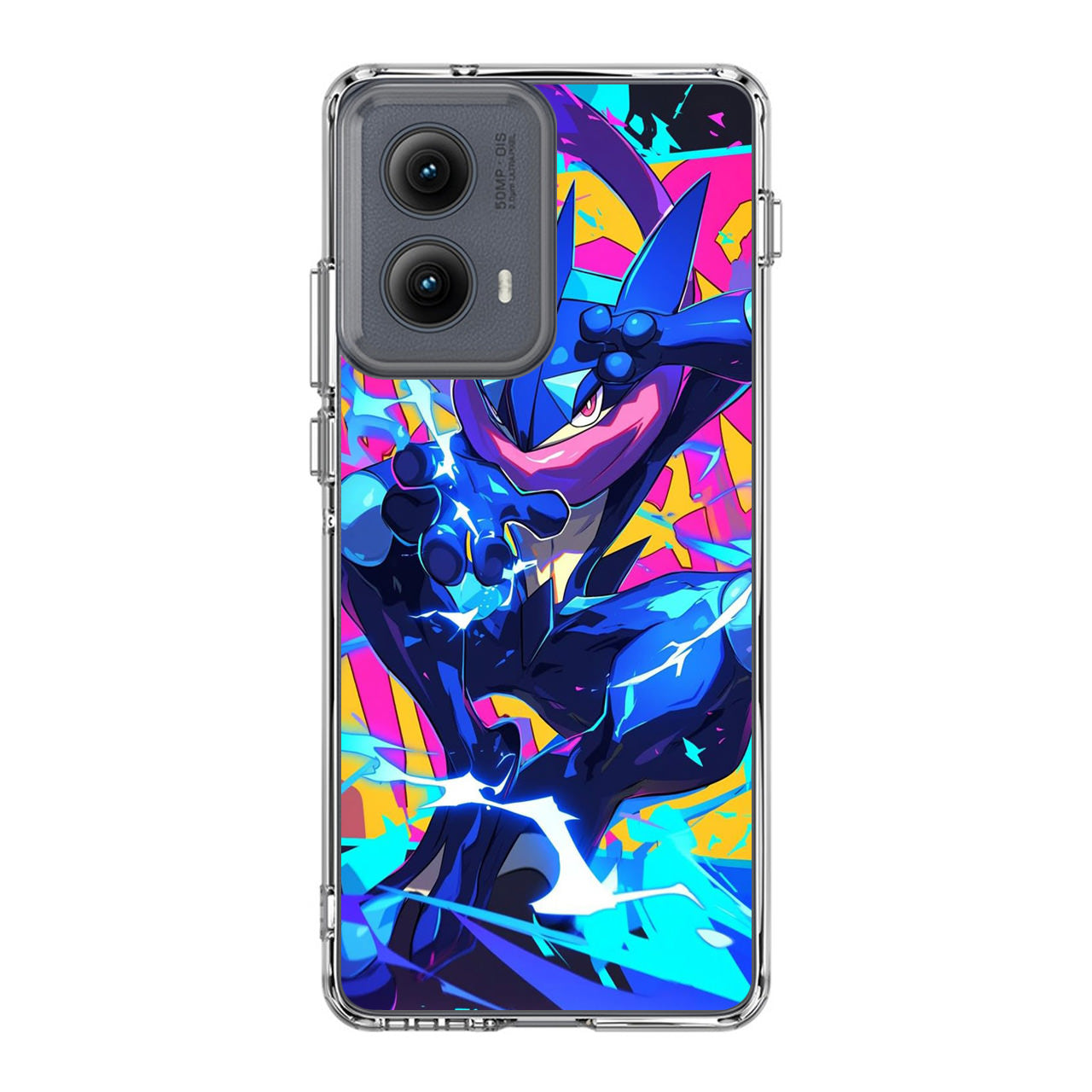 Greninja Aqua Blast Motorola Edge 2024 Case