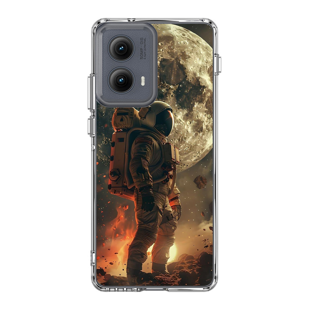 Lunar Sentinel Guardian of the Void Motorola Edge 2024 Case