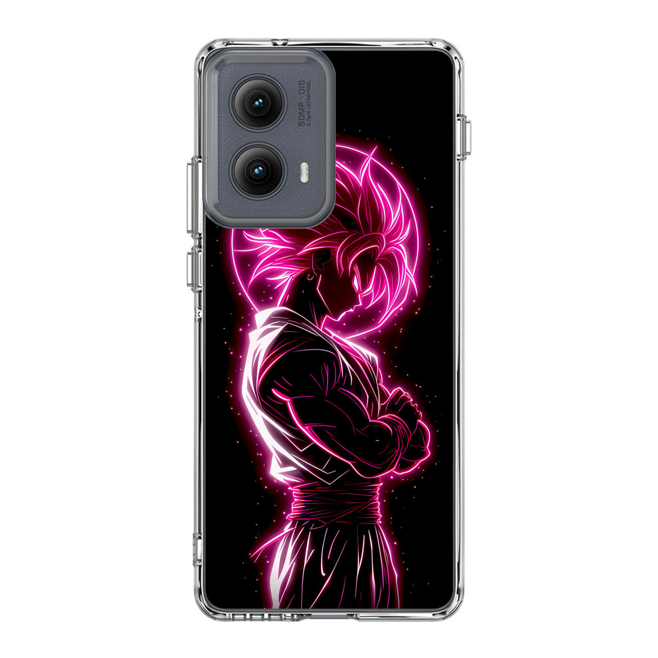 Pink Radiant Saiyan Motorola Edge 2024 Case