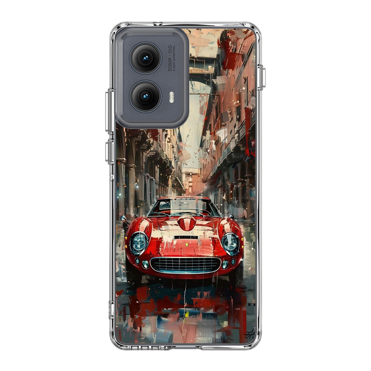 The Art of Motion Through Time Motorola Edge 2024 Case