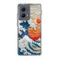 The Great Wave Off Paper Art Motorola Edge 2024 Case
