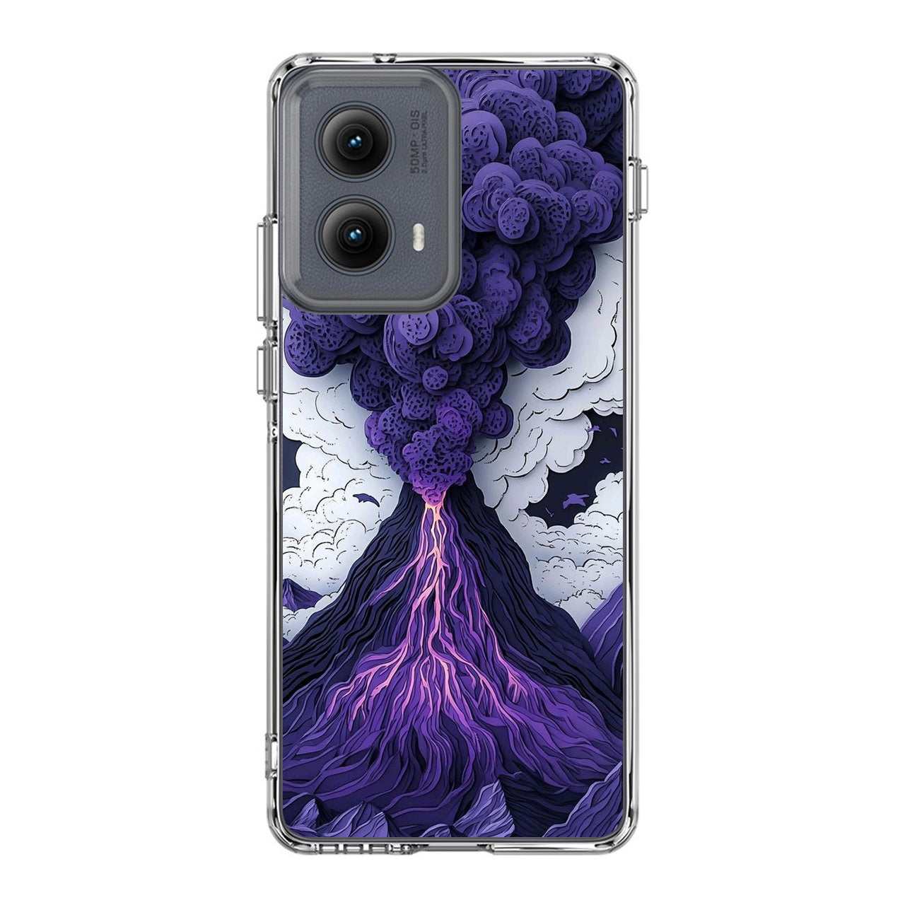 Violet Fury The Awakening Volcano Motorola Edge 2024 Case