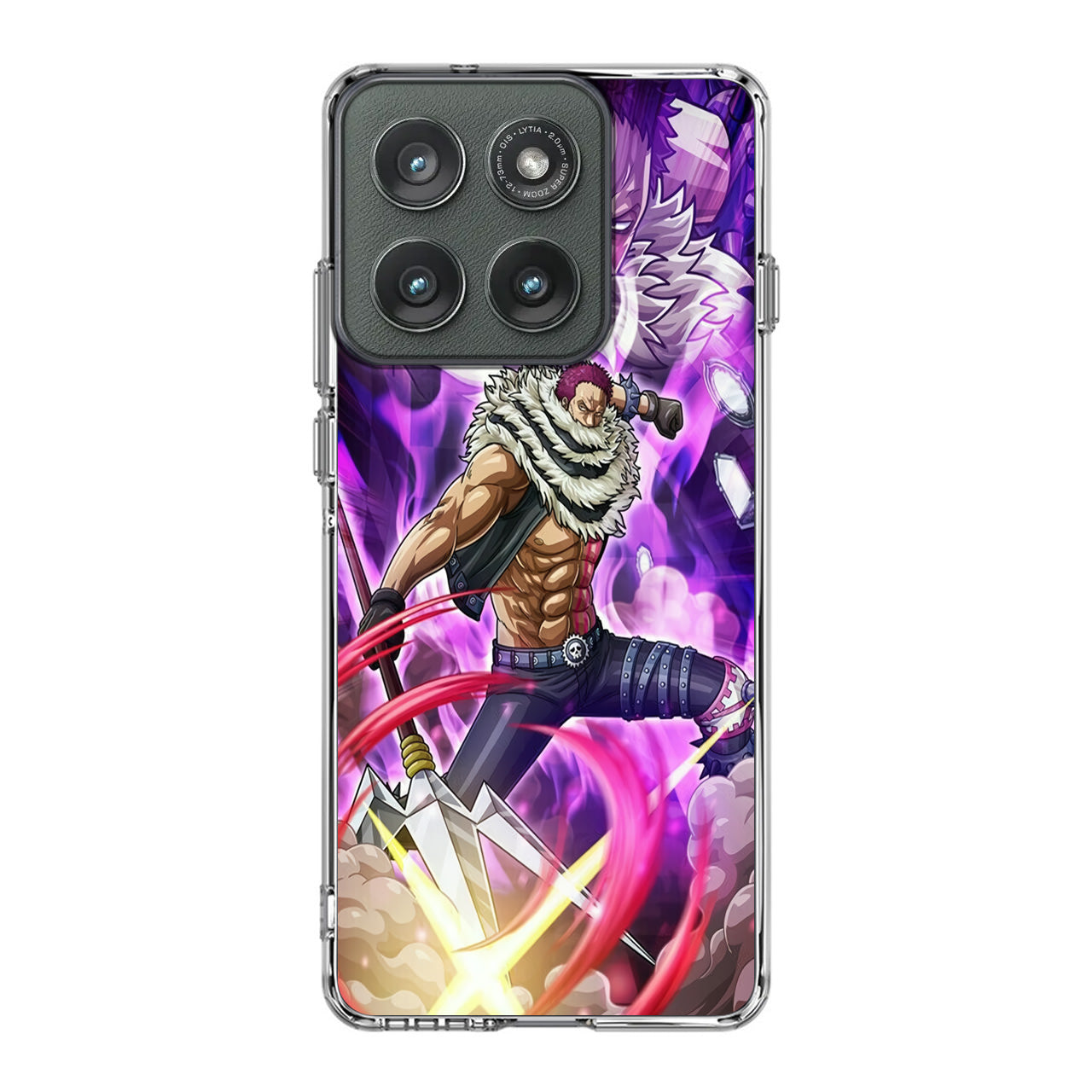 Katakuri Wielding Mogura Motorola Edge 2025 Case