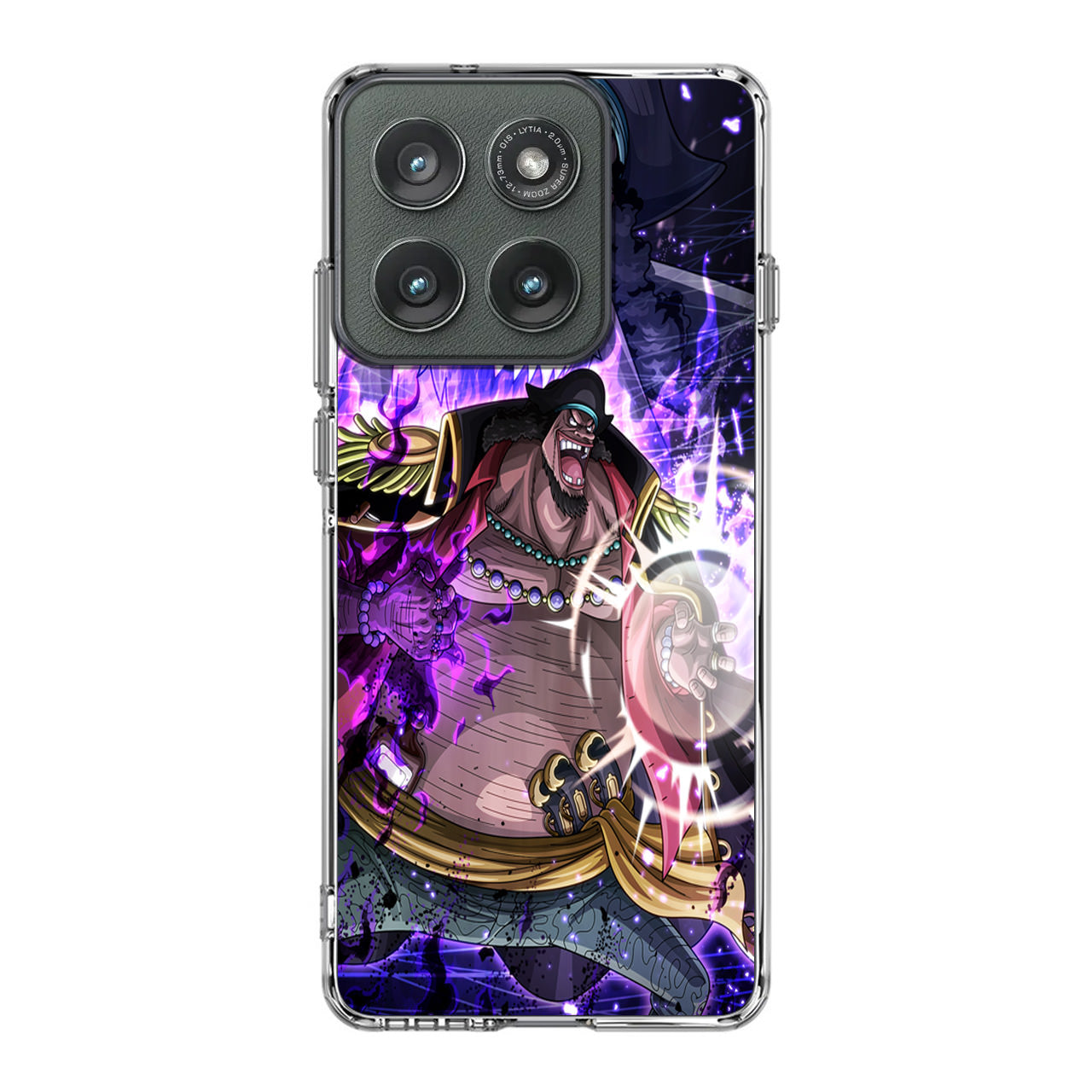 Kurohige With Two Devil Fruits Power Motorola Edge 2025 Case