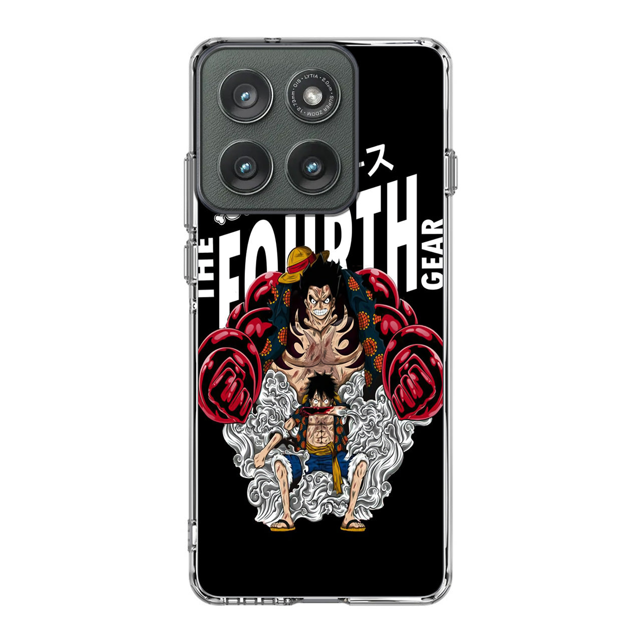 Luffy The Fourth Gear Black Motorola Edge 2025 Case