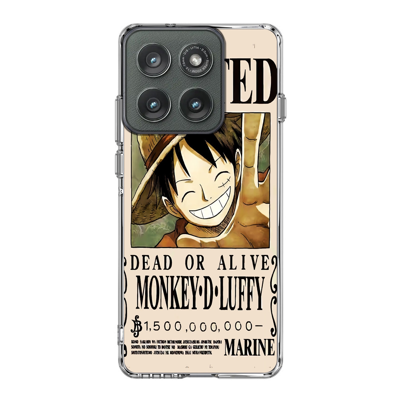 Monkey D Luffy Bounty Motorola Edge 2025 Case