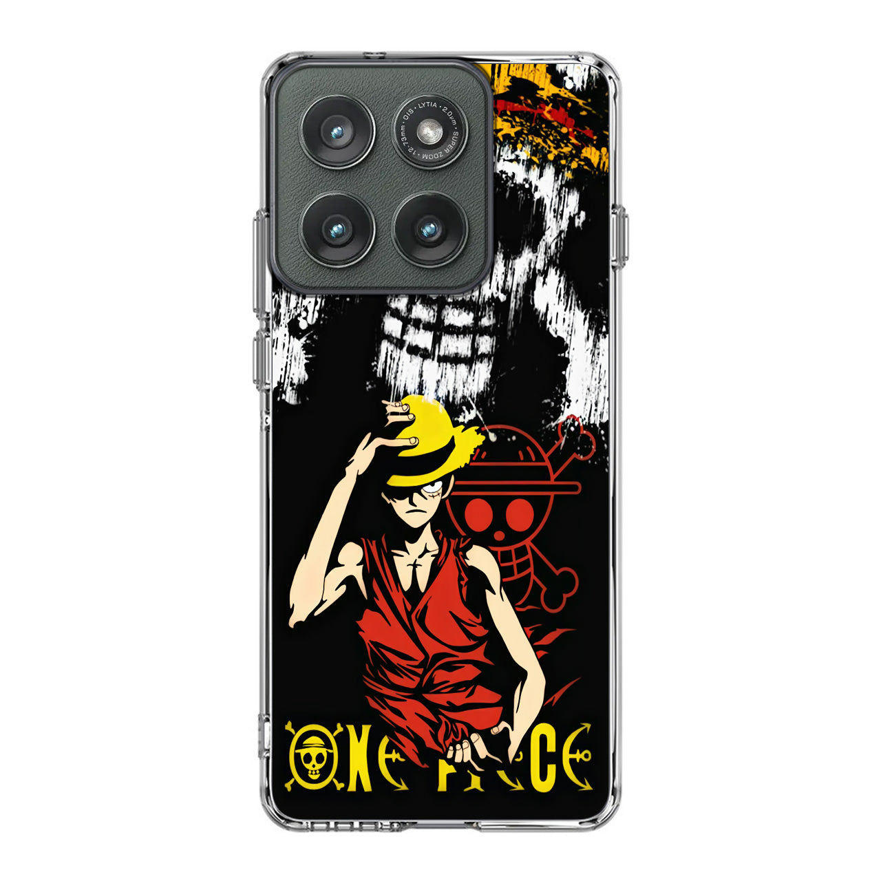Monkey D Luffy Paint Art Motorola Edge 2025 Case