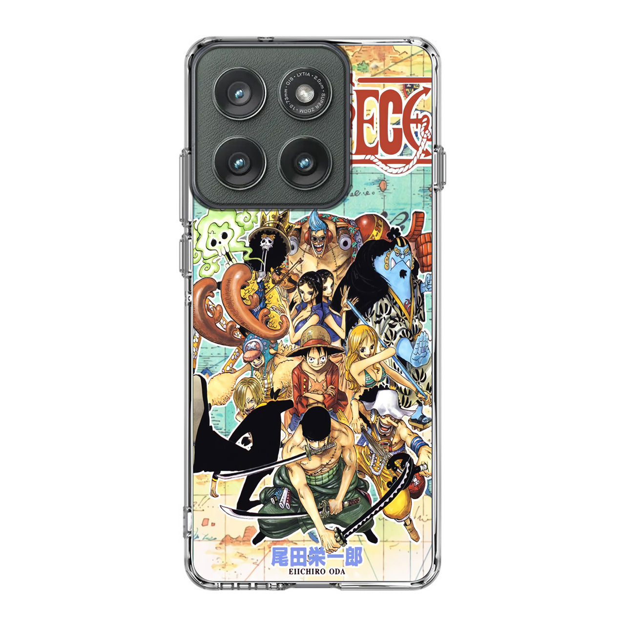 One Piece Comic Straw Hat Pirate Motorola Edge 2025 Case