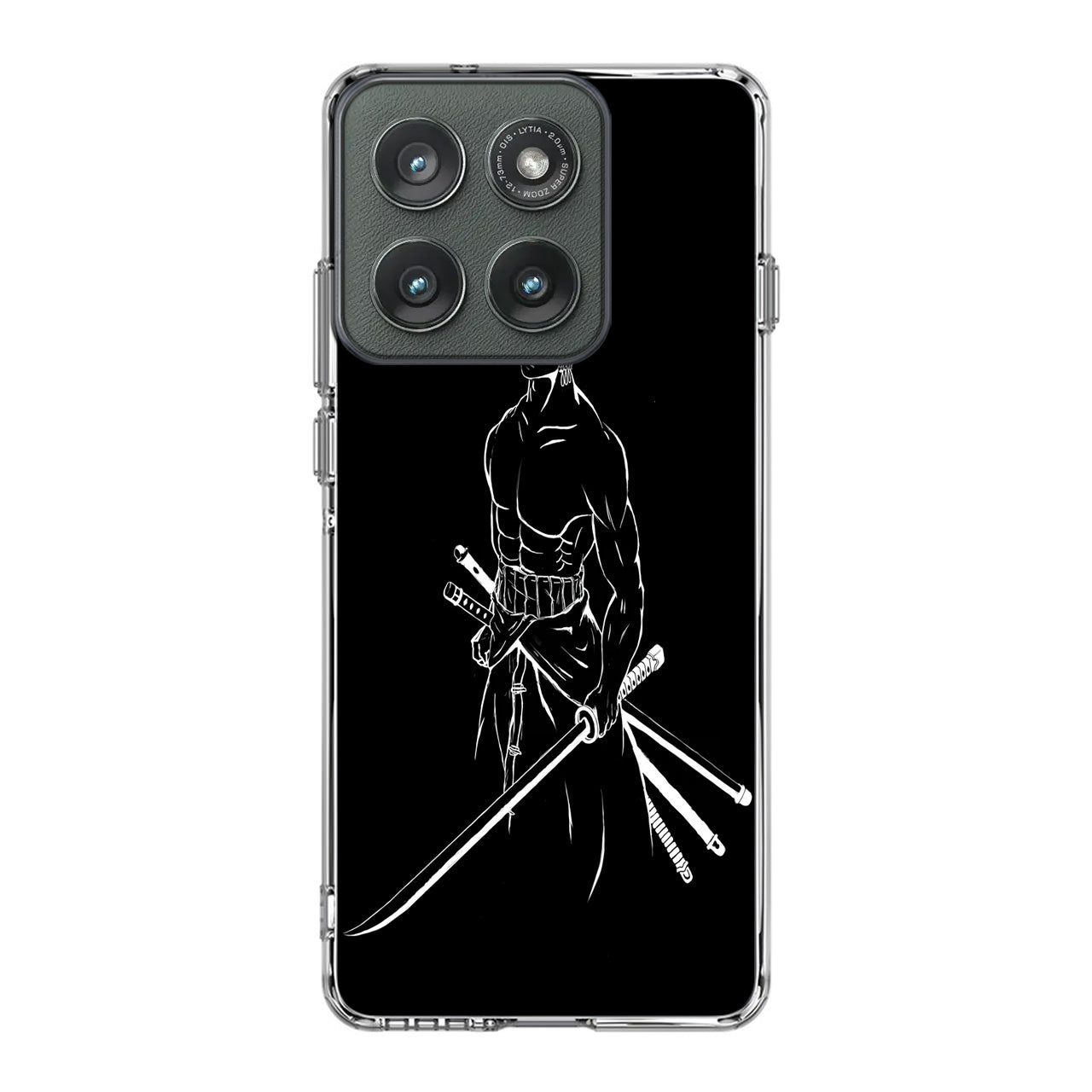 Roronoa Zoro Outlines Motorola Edge 2025 Case