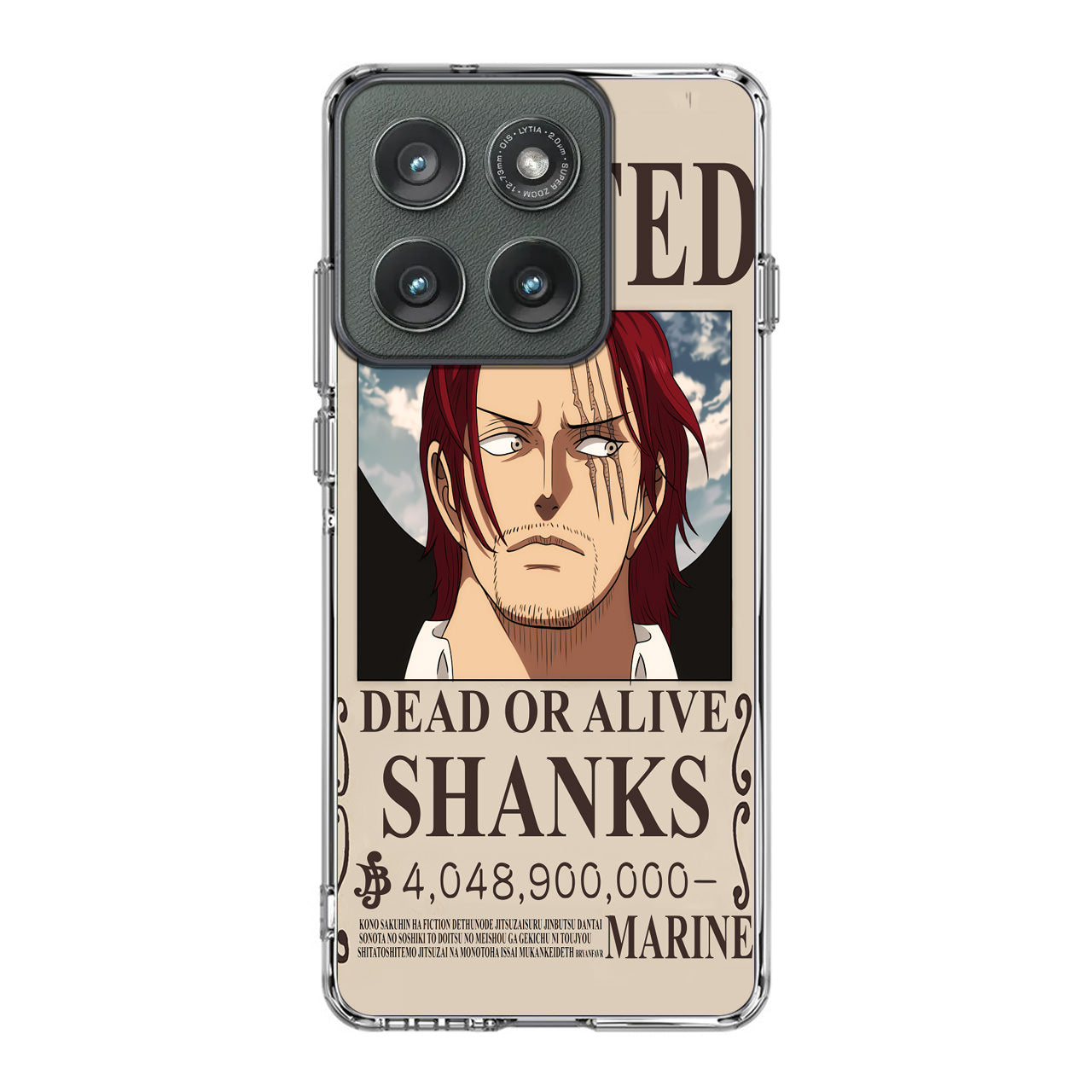 Shanks Bounty Motorola Edge 2025 Case
