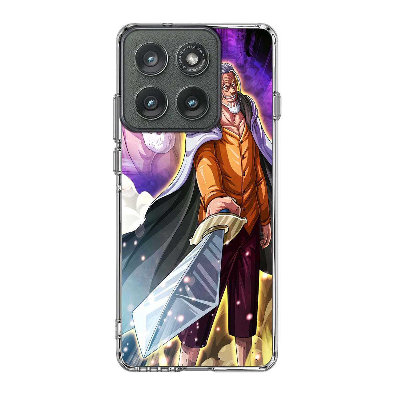 Silver Rayleigh Motorola Edge 2025 Case