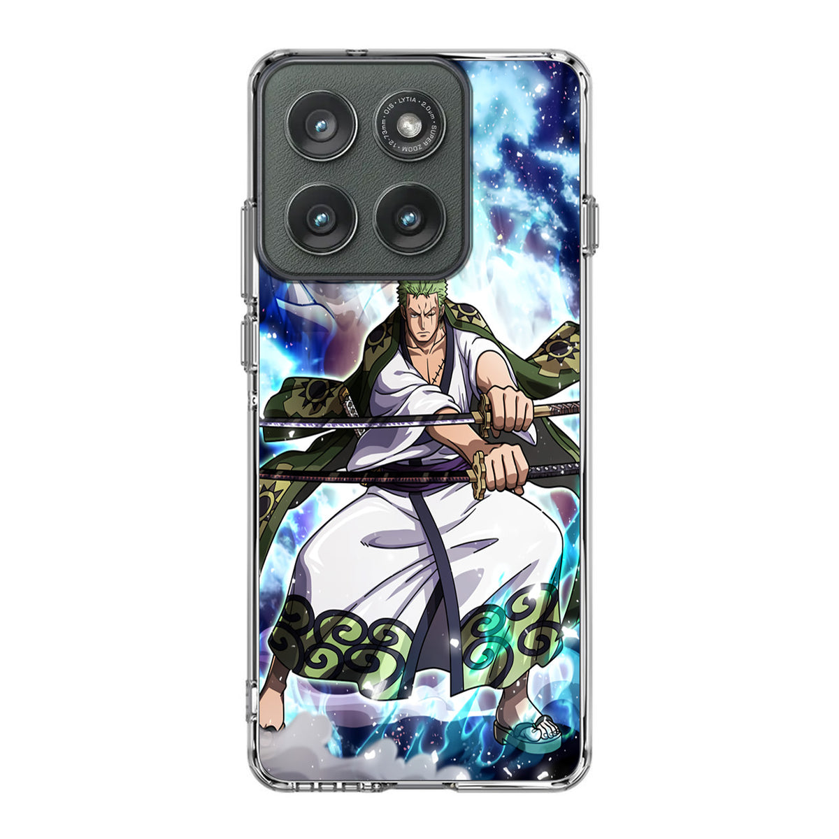 Zoro Two-Sword Style Arc Wano Motorola Edge 2025 Case